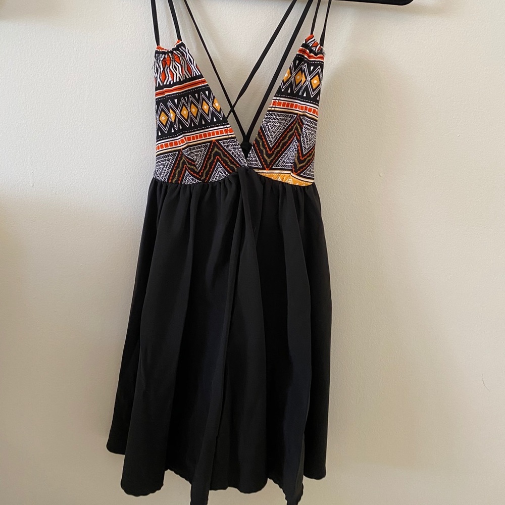 Black summer dress